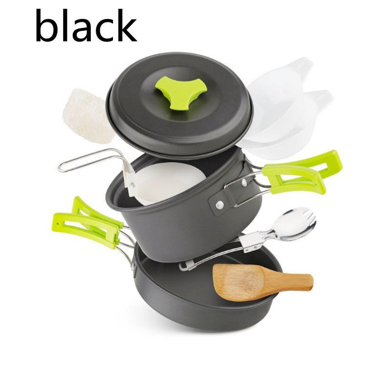outdoor camping cookware set for 1 2 people outdoor camping cookware set for 1 2 people