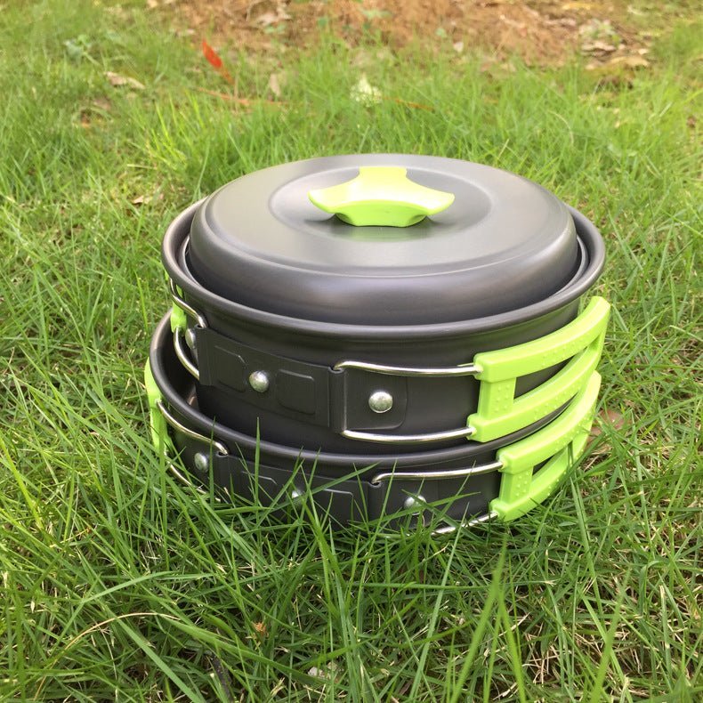 outdoor camping cookware set for 1 2 people outdoor camping cookware set for 1 2 people