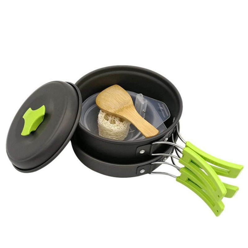 outdoor camping cookware set for 1 2 people outdoor camping cookware set for 1 2 people