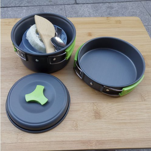 outdoor camping cookware set for 1 2 people outdoor camping cookware set for 1 2 people