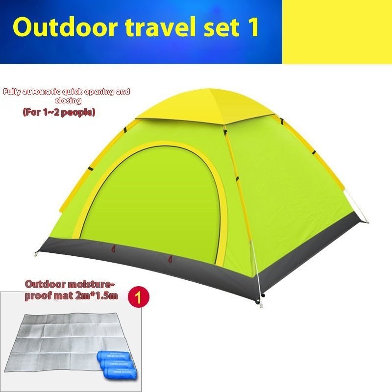automatic double door multi person camping tent automatic double door multi person camping tent