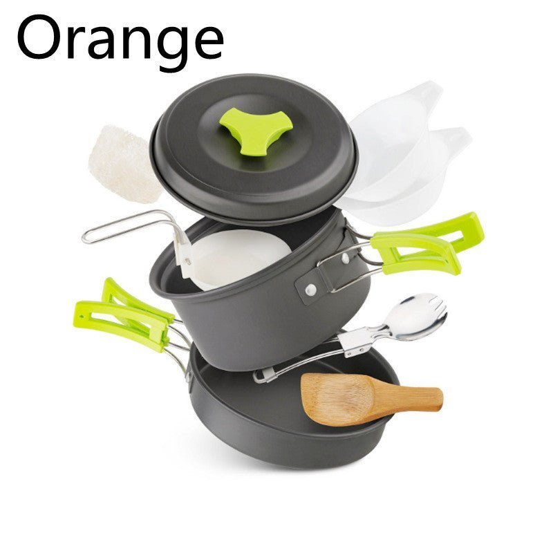 outdoor camping cookware set for 1 2 people outdoor camping cookware set for 1 2 people